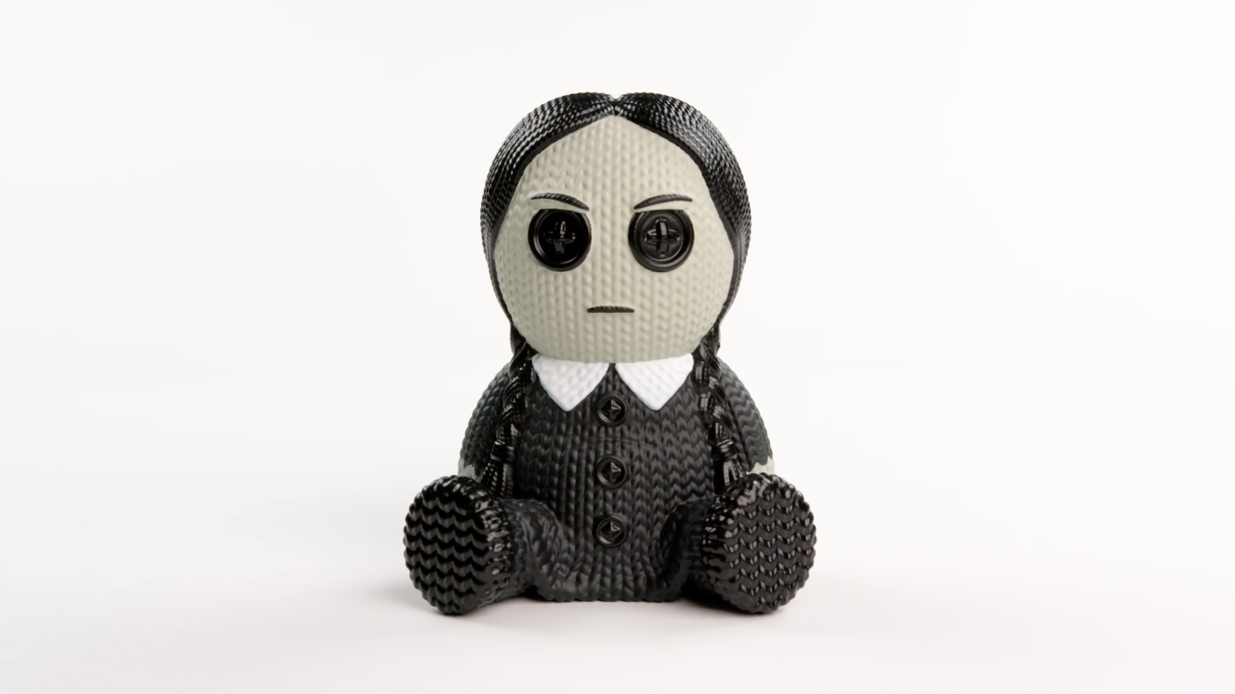 Watch Wednesday Addams Handmade by Robots Full Size Vinyl Figure